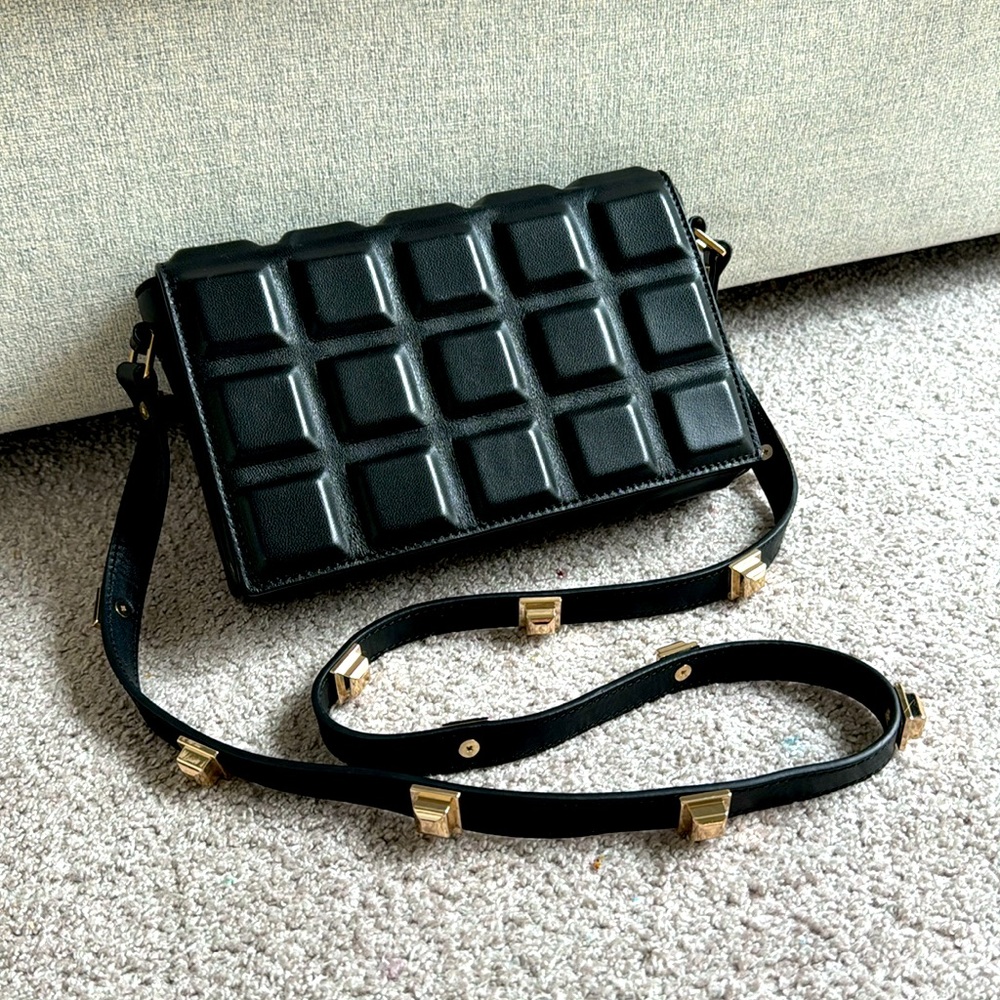 Zara genuine leather bag.